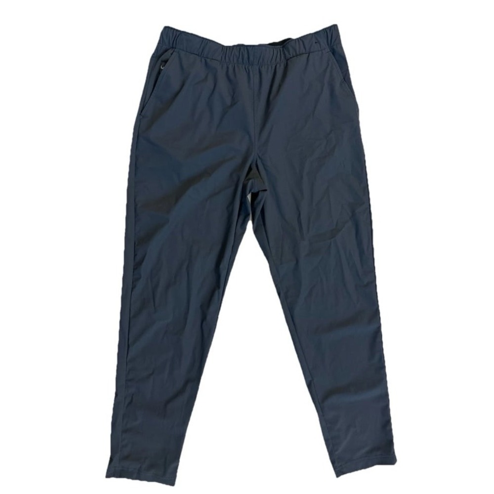 Glacier Mens Active Woven Stretch Comfort Waistband Activewear Pant Gray Size L‎
